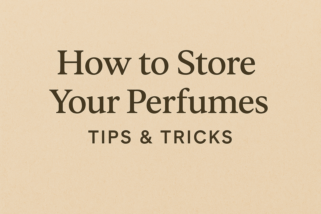 How to Store Your Perfume: Tips & Tricks