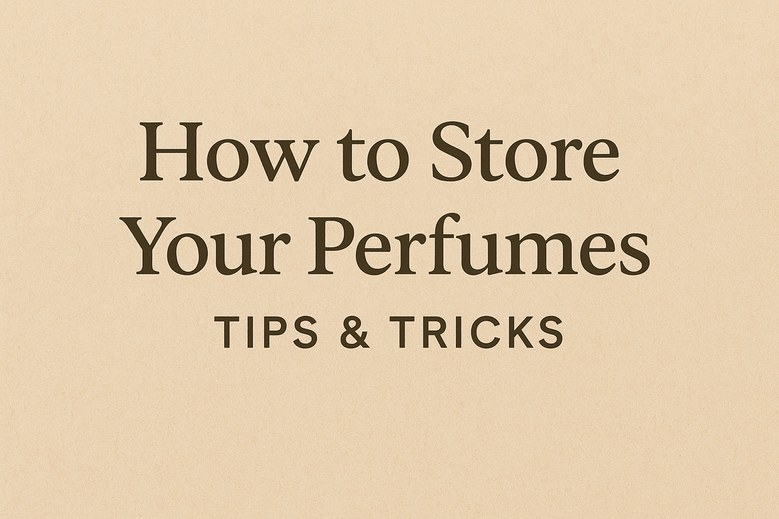 How to Store Your Perfume: Tips & Tricks - Seinde Signature