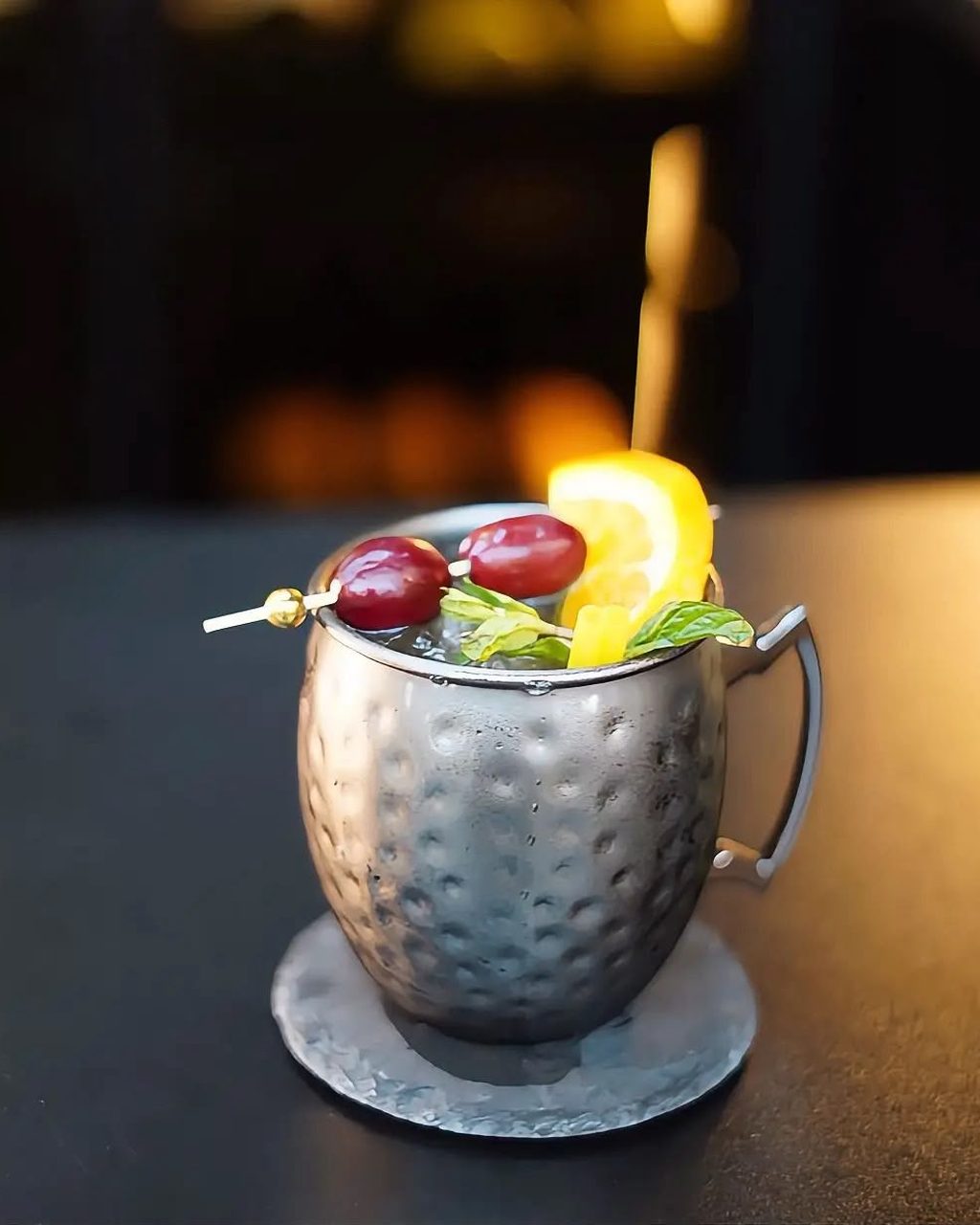 Mercurial Cashmere mocktail at SEN Bar